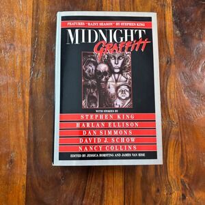 Midnight Graffiti Horror Anthology Stephen King 1992 Warner Books Hardcover